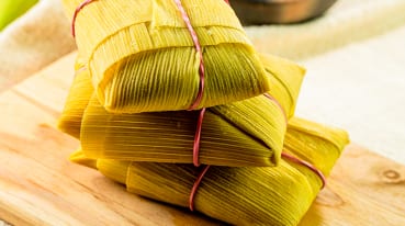 Humita en chala, a “pamonha” de Mendoza